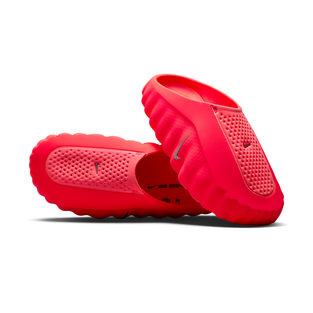 Overkicks - Nike Mind 001 Slide Solar Red (Womens) (HQ4309-600) - vista lateral