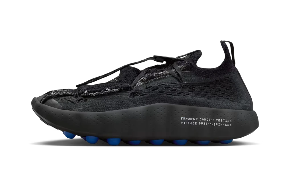 Overkicks - Nike Mind 002 Flyknit Fragment Black (IQ8504-002) - vista lateral