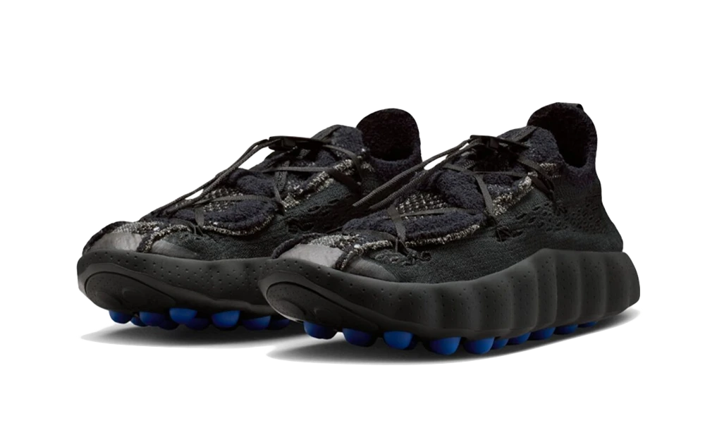 Overkicks - Nike Mind 002 Flyknit Fragment Black (IQ8504-002) - vista trasera