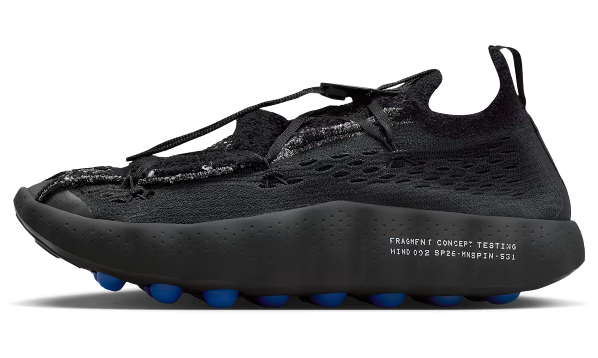 Overkicks - Nike Mind 002 Flyknit Fragment Black (IQ8504-002) - detalle suela