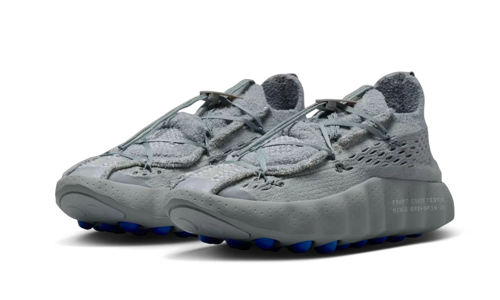 Overkicks - Nike Mind 002 Flyknit Fragment Particle Grey (IQ8504-001) - vista trasera