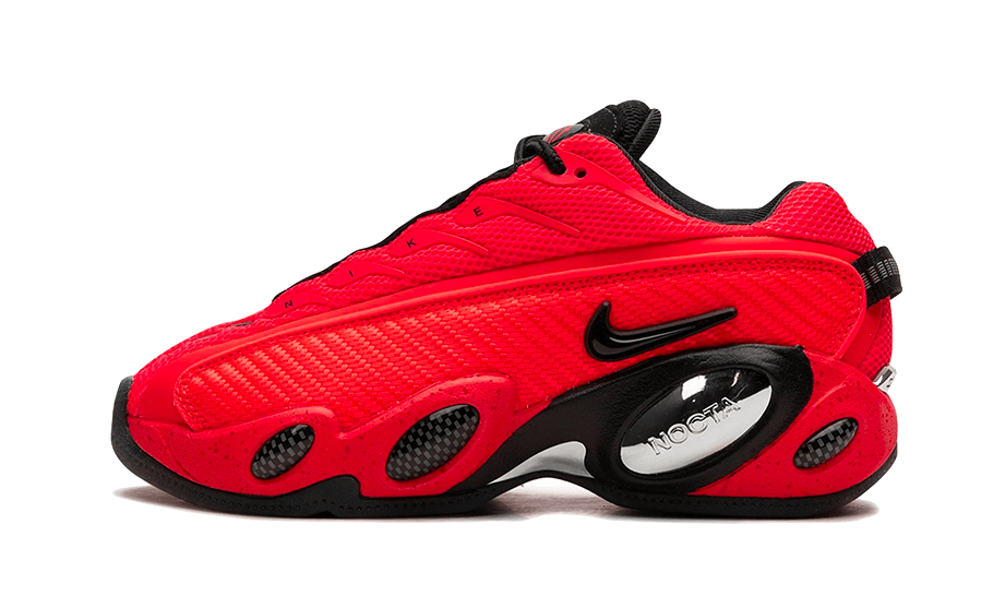 Overkicks - Nike NOCTA Glide Drake Bright Crimson (DM0879-600) - vista lateral