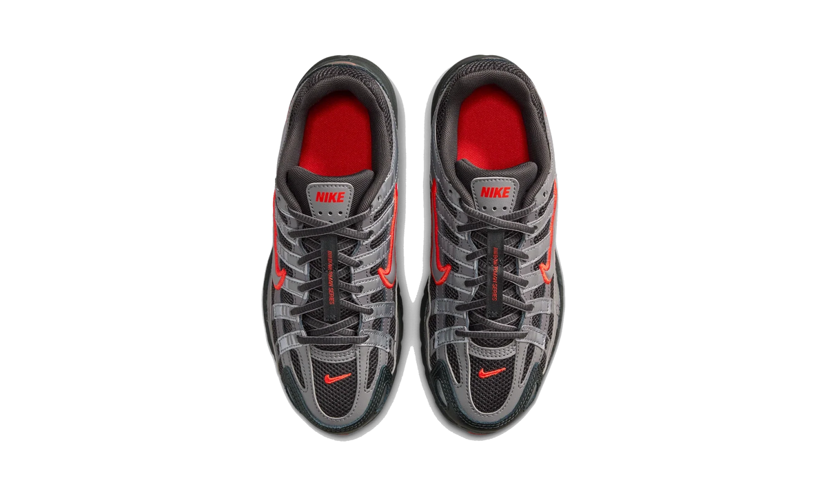 Overkicks - Nike P-6000 Anthracite Picante Red Metallic Cool Grey (GS) (HV5064-019) - imagen 5