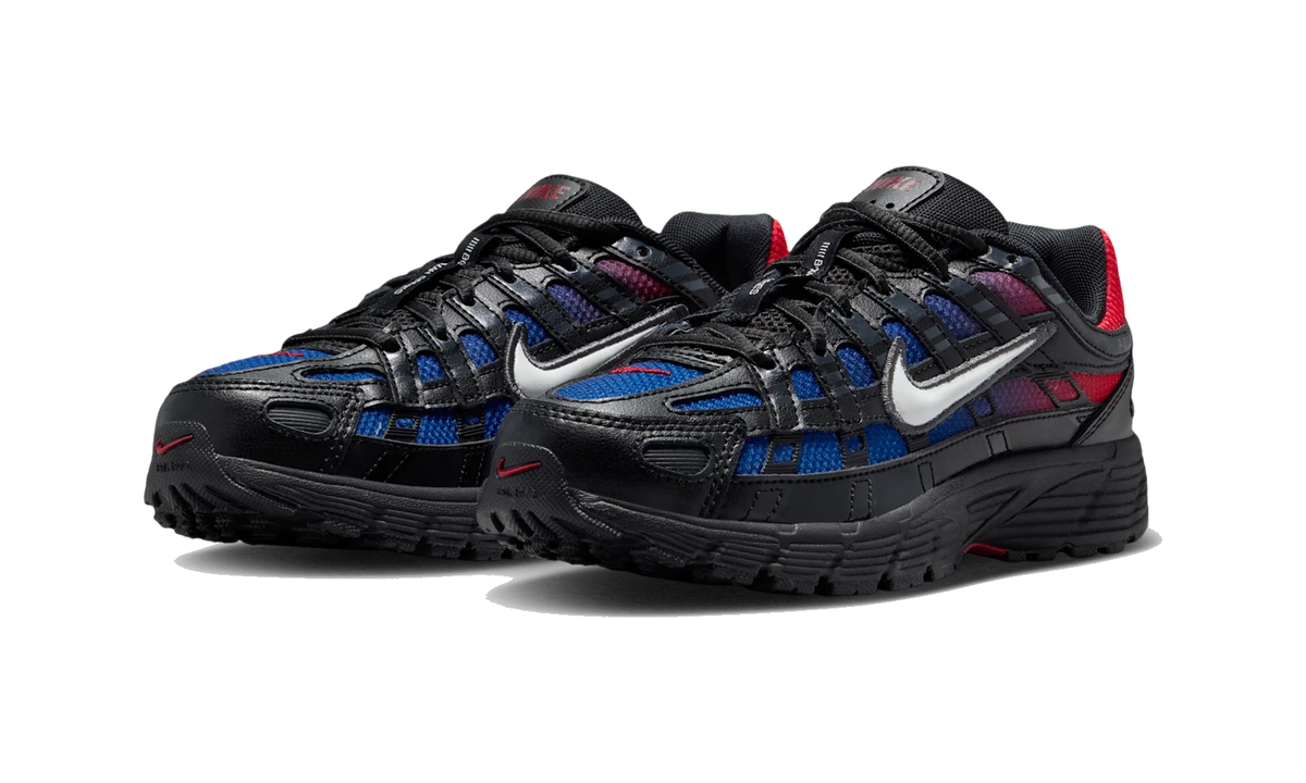 Overkicks - Nike P-6000 Black Bright Crimson Royal (GS) (IO9922-002) - imagen 2