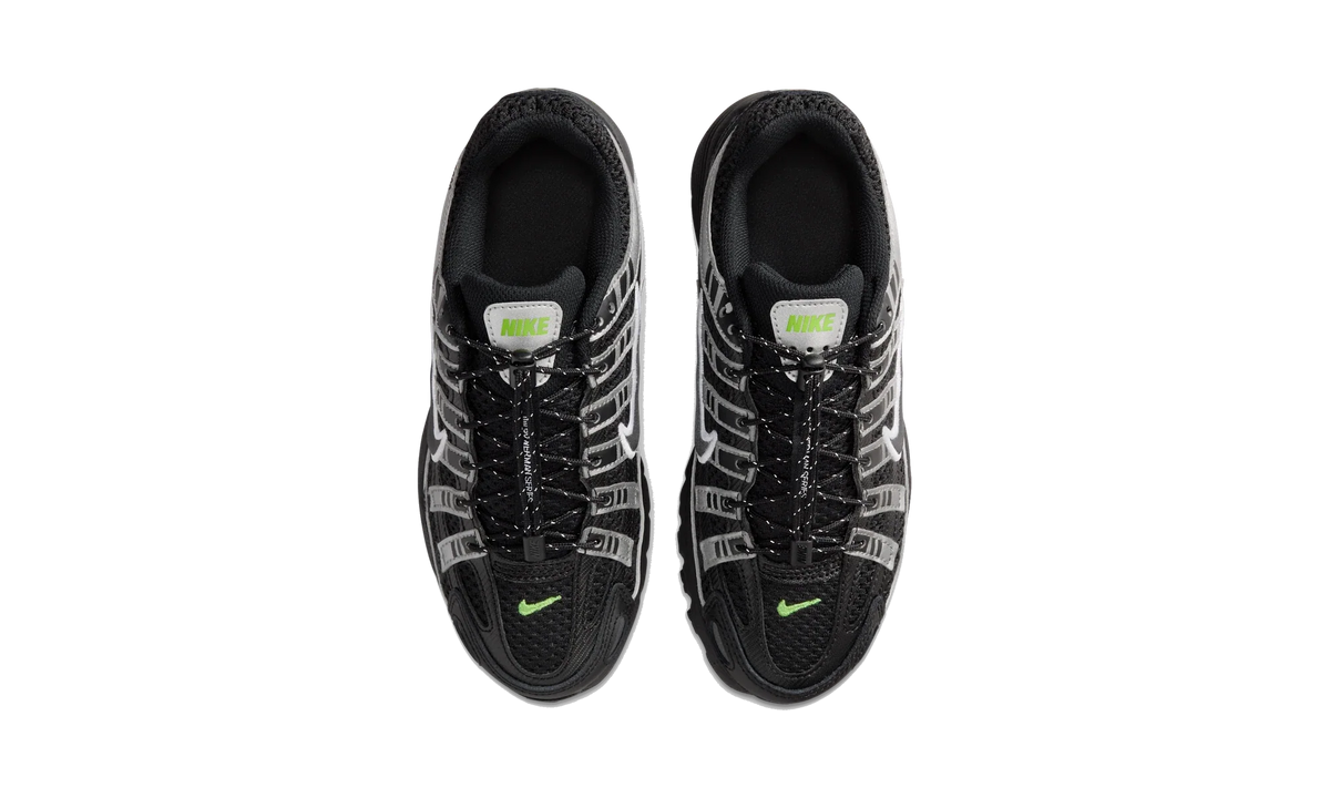 Overkicks - Nike P-6000 Black Metallic Silver Volt Ice (GS) (IQ0313-010) - imagen 5