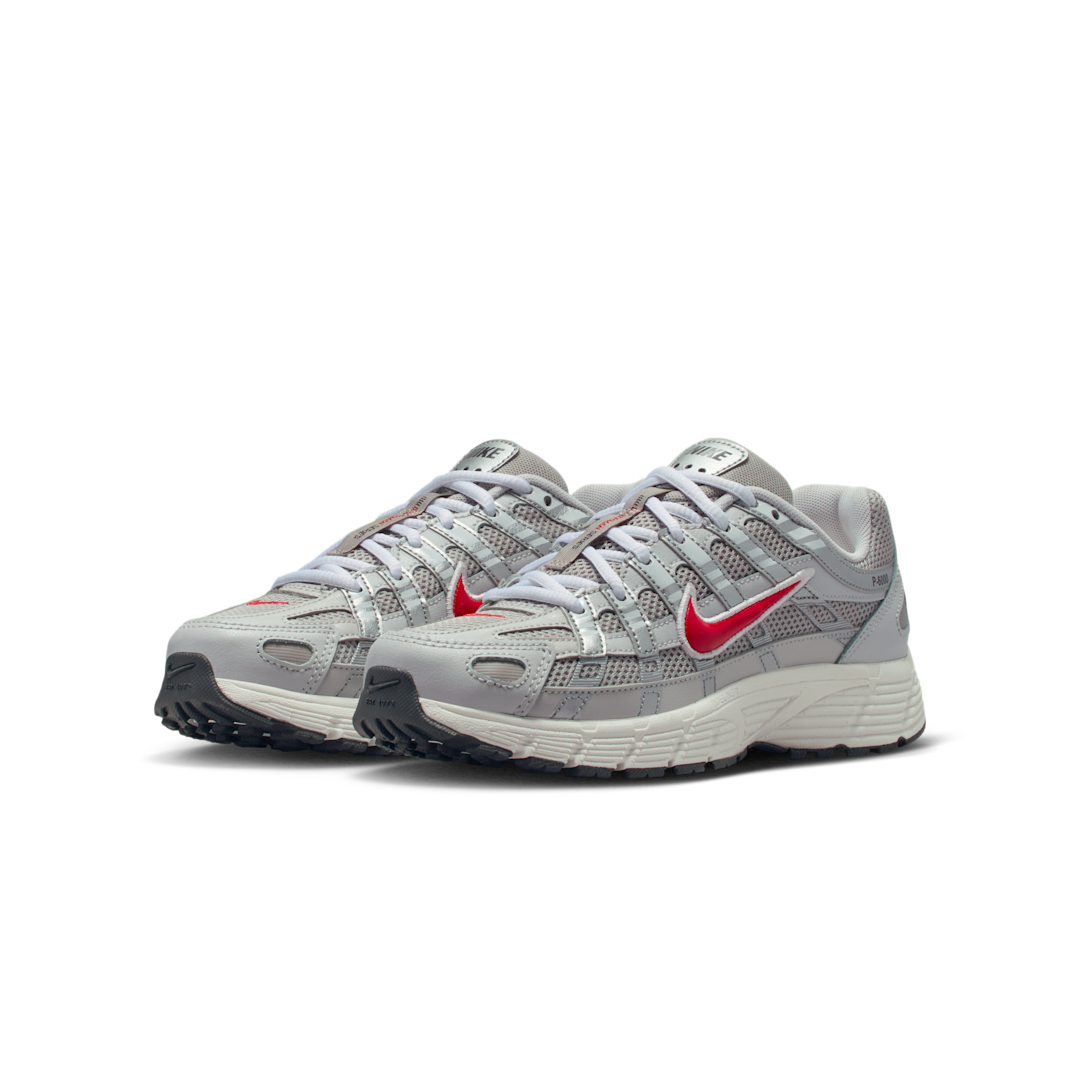 Overkicks - Nike P-6000 College Grey Phantom Fire Red (GS) (HV5064-009) - imagen 2