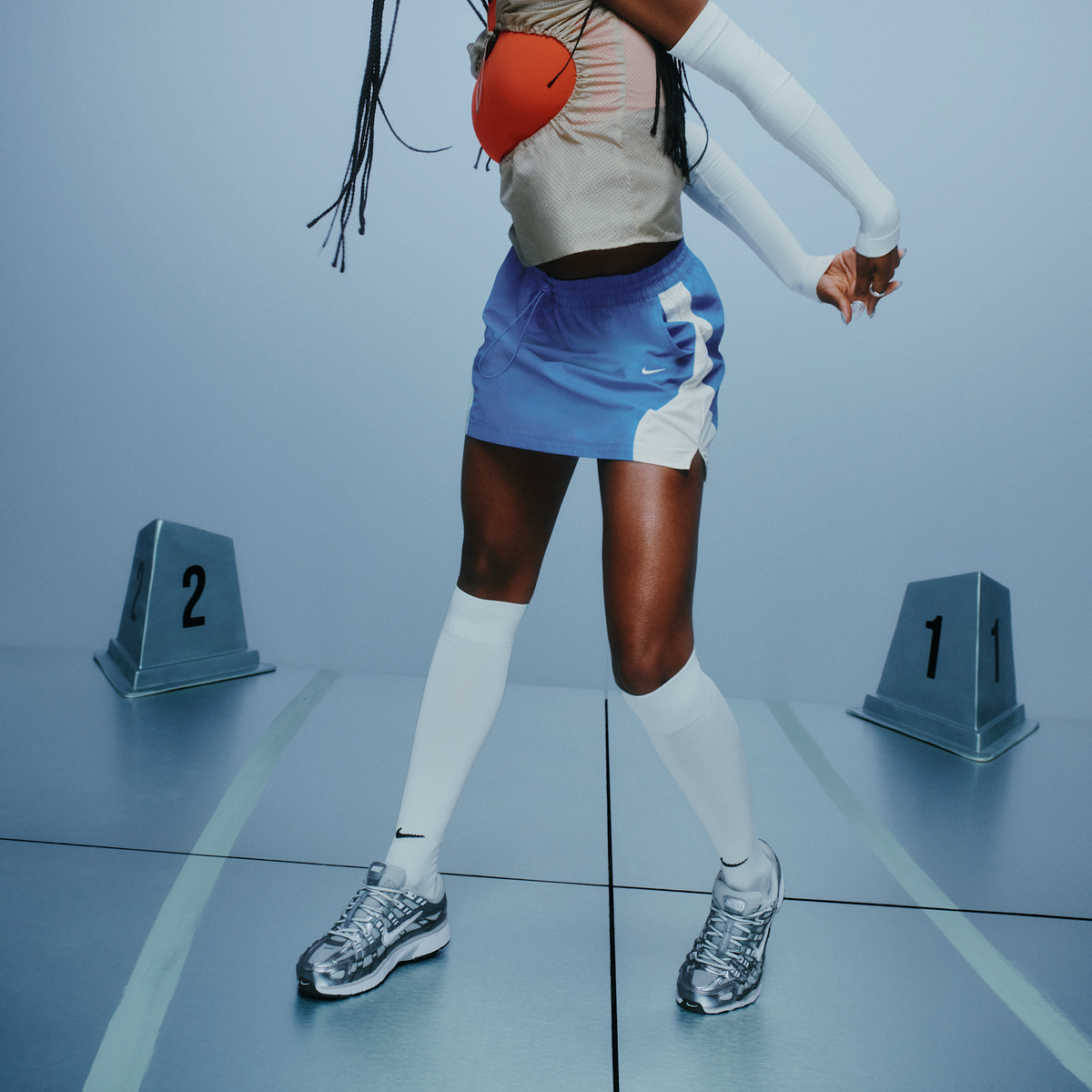 Overkicks - Nike P-6000 Grey Fog Metallic Cool Grey (Womens) (IO3496-001) - vista lateral