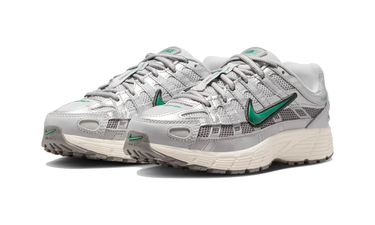 Overkicks - Nike P-6000 Grey Fog Silver Malachite (GS) (HV5064-021) - imagen 2