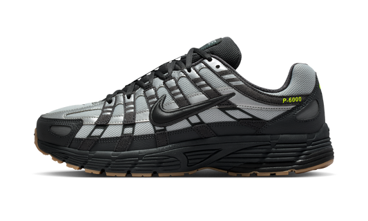 Overkicks - Nike P-6000 Grey Fog Volt Black (IQ0577-025) - vista lateral