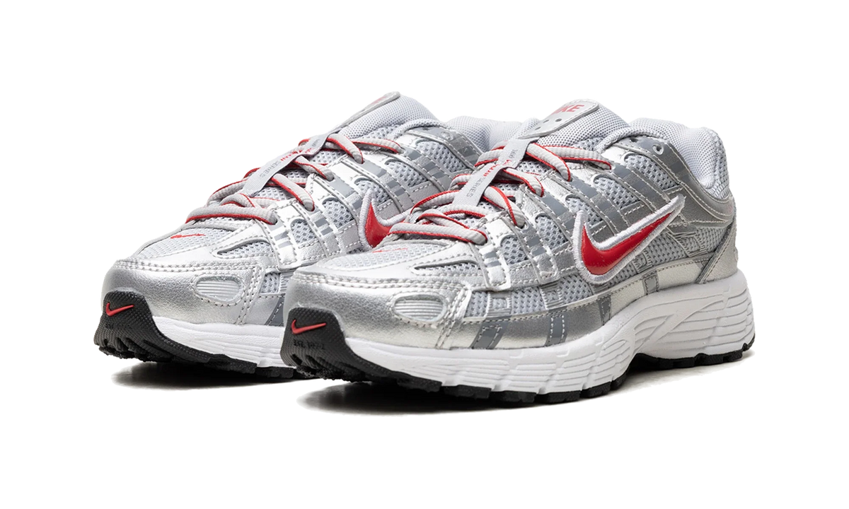 Overkicks - Nike P-6000 Metalic Silver Cool Red (GS) (HV5064-002) - imagen 2