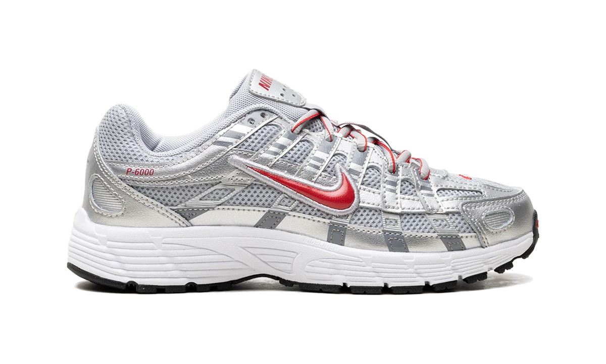 Overkicks - Nike P-6000 Metalic Silver Cool Red (GS) (HV5064-002) - imagen 6