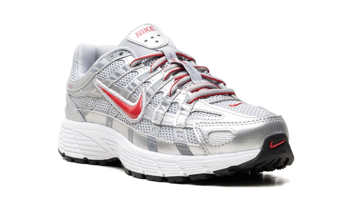 Overkicks - Nike P-6000 Metalic Silver Cool Red (GS) (HV5064-002) - imagen 7