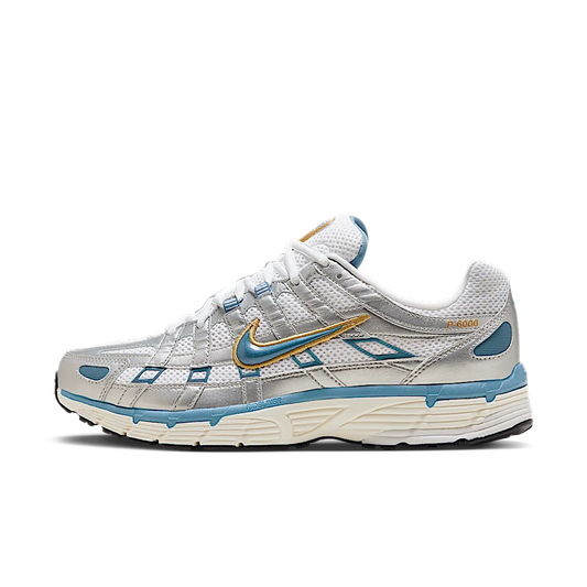 Overkicks - Nike P-6000 Metallic Silver Aegean Storm (HJ7246-100) - vista lateral