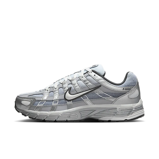 Overkicks - Nike P-6000 Metallic Silver Summit White Wolf Grey (IH4465-095) - vista lateral