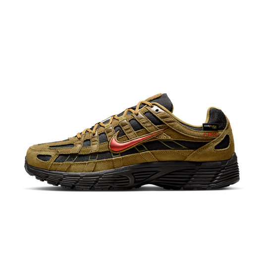 Overkicks - Nike P-6000 Premium Cordura Olive Flak Black Picante Red (IH0946-300) - vista lateral