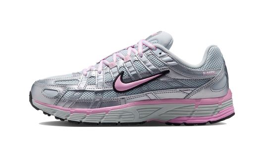 Overkicks - Nike P-6000 Pure Platinum Metallic Silver Black Pink (Womens) (BV1021-020) - vista lateral