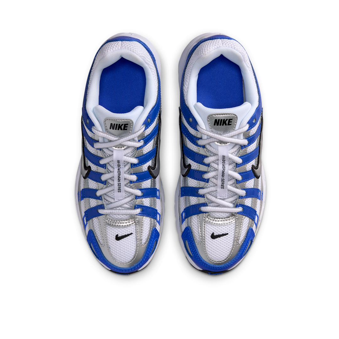Overkicks - Nike P-6000 Racer Blue Metallic Silver White (GS) (HV5064-402) - imagen 3