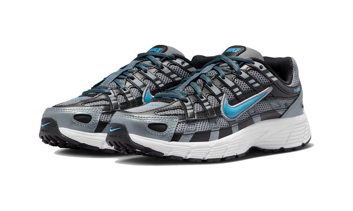 Overkicks - Nike P-6000 Smoke Grey Black Dutch Blue (GS) (HV5064-015) - imagen 2