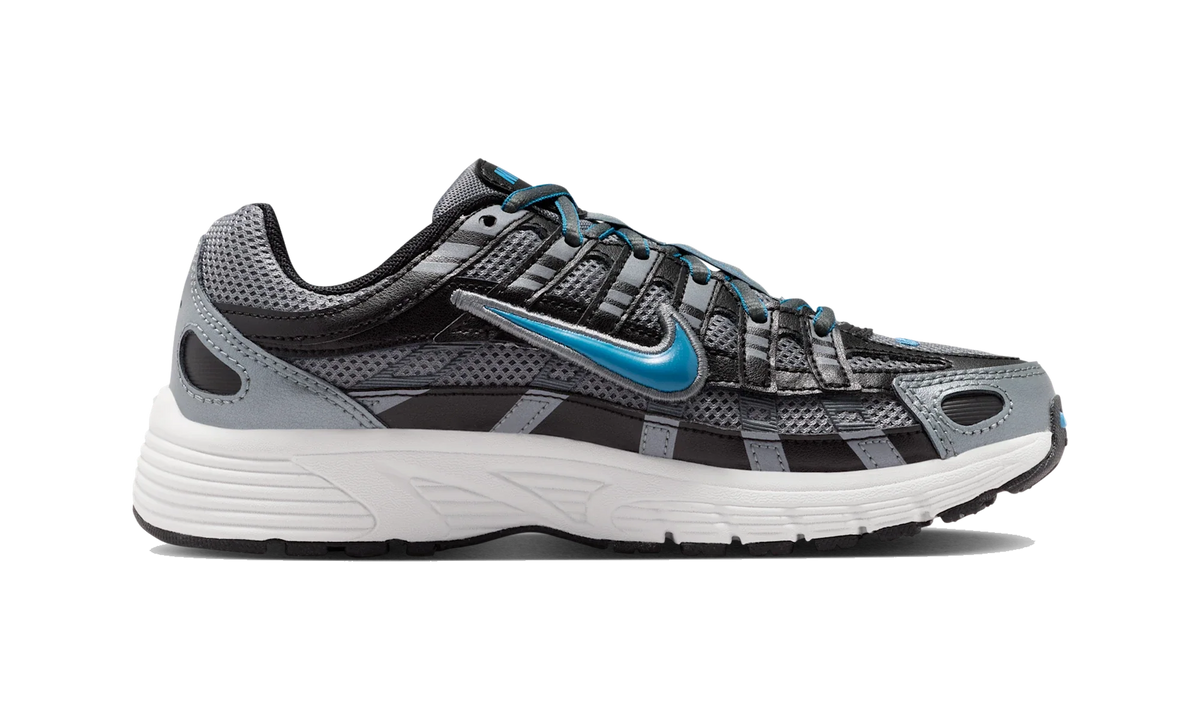 Overkicks - Nike P-6000 Smoke Grey Black Dutch Blue (GS) (HV5064-015) - imagen 4