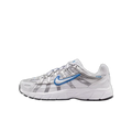 Nike P-6000 White Blue Crystal Metallic Silver (GS)