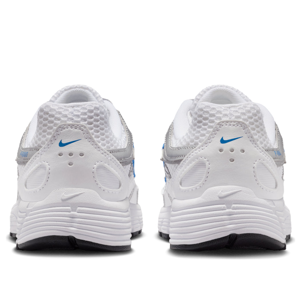 Overkicks - Nike P-6000 White Blue Crystal Metallic Silver (GS) (II6084-100) - imagen 3