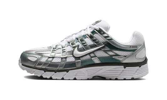 Overkicks - Nike P-6000 White Mica Green (Womens) (IM9013-101) - vista lateral