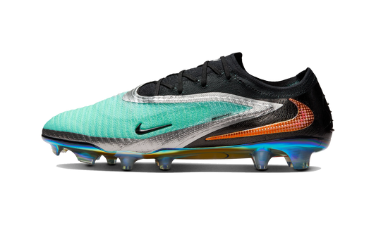 Overkicks - Nike Phantom 6 Low Elite FG Chrome Black (IH3737-001) - vista lateral