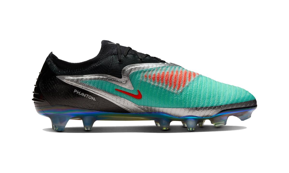 Overkicks - Nike Phantom 6 Low Elite FG Chrome Black (IH3737-001) - detalle suela