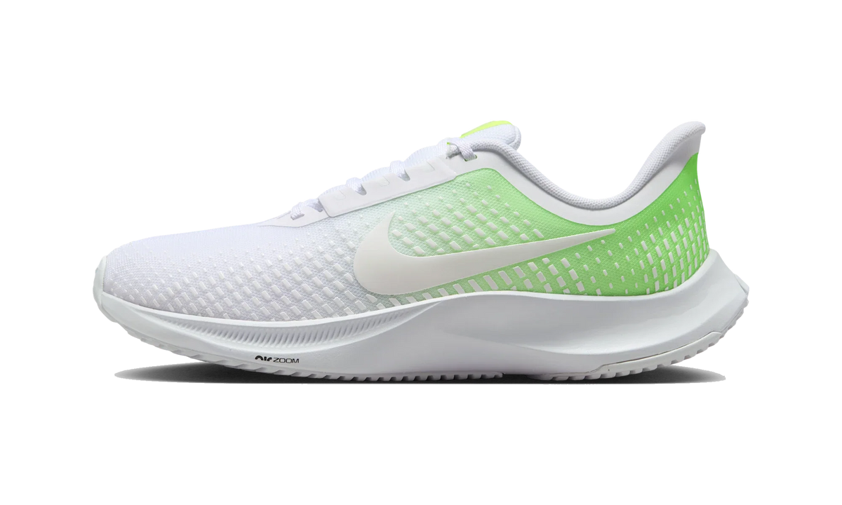 Overkicks - Nike Power Flight Volt White (Womens) (FV6290-700) - vista lateral