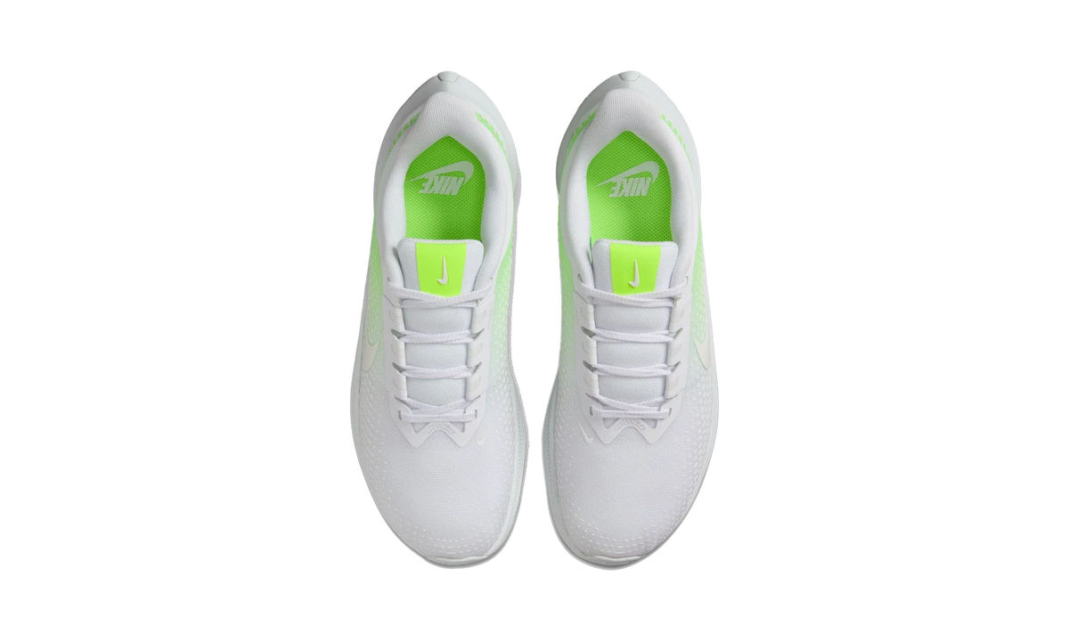 Overkicks - Nike Power Flight Volt White (Womens) (FV6290-700) - vista superior