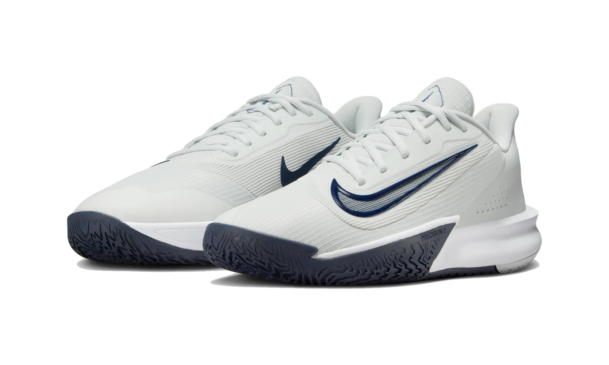 Overkicks - Nike Precision 7 Photon Dust White Midnight Navy (HJ9153-003) - vista trasera