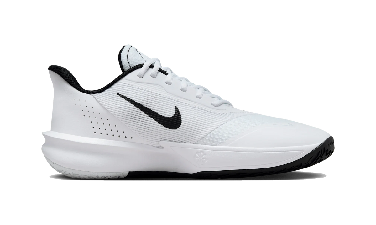 Overkicks - Nike Precision 7 White Black (FN4322-101) - detalle suela
