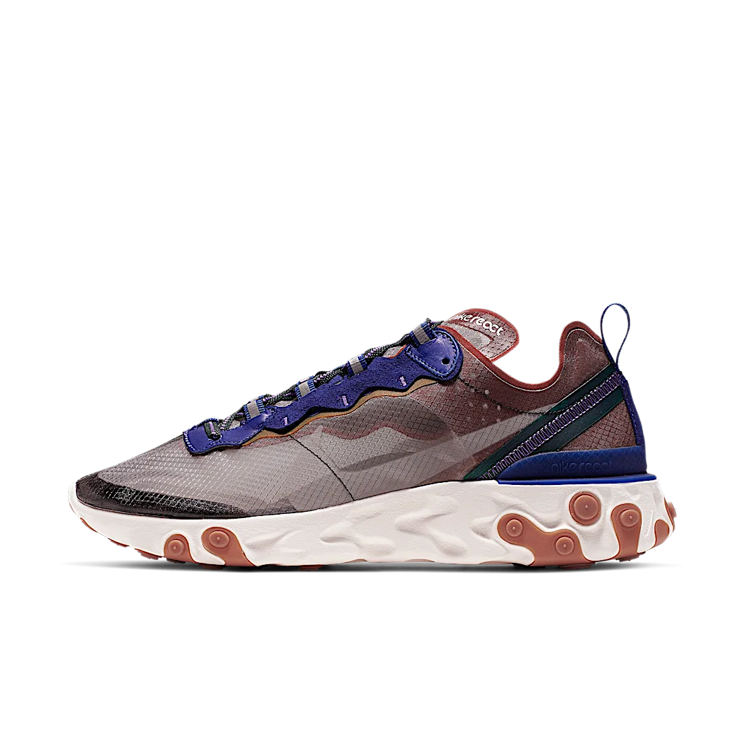 Overkicks - Nike React Element 87 Dusty Peach (AQ1090-200) - vista lateral