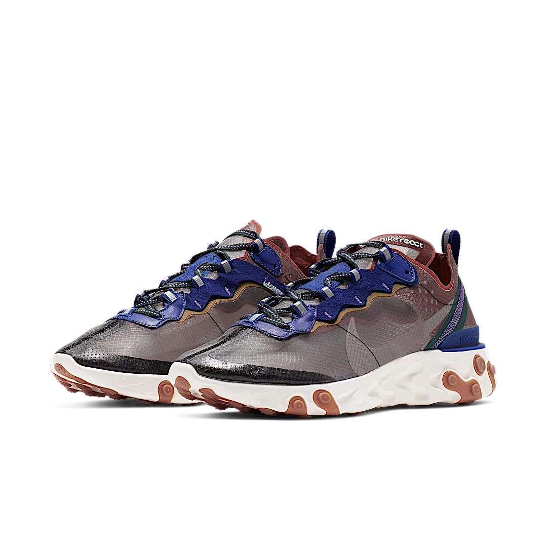 Overkicks - Nike React Element 87 Dusty Peach (AQ1090-200) - vista trasera