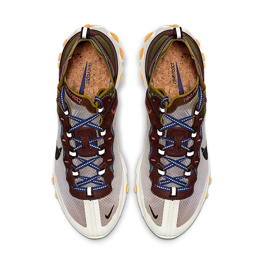 Overkicks - Nike React Element 87 Moss (AQ1090-300) - par completo