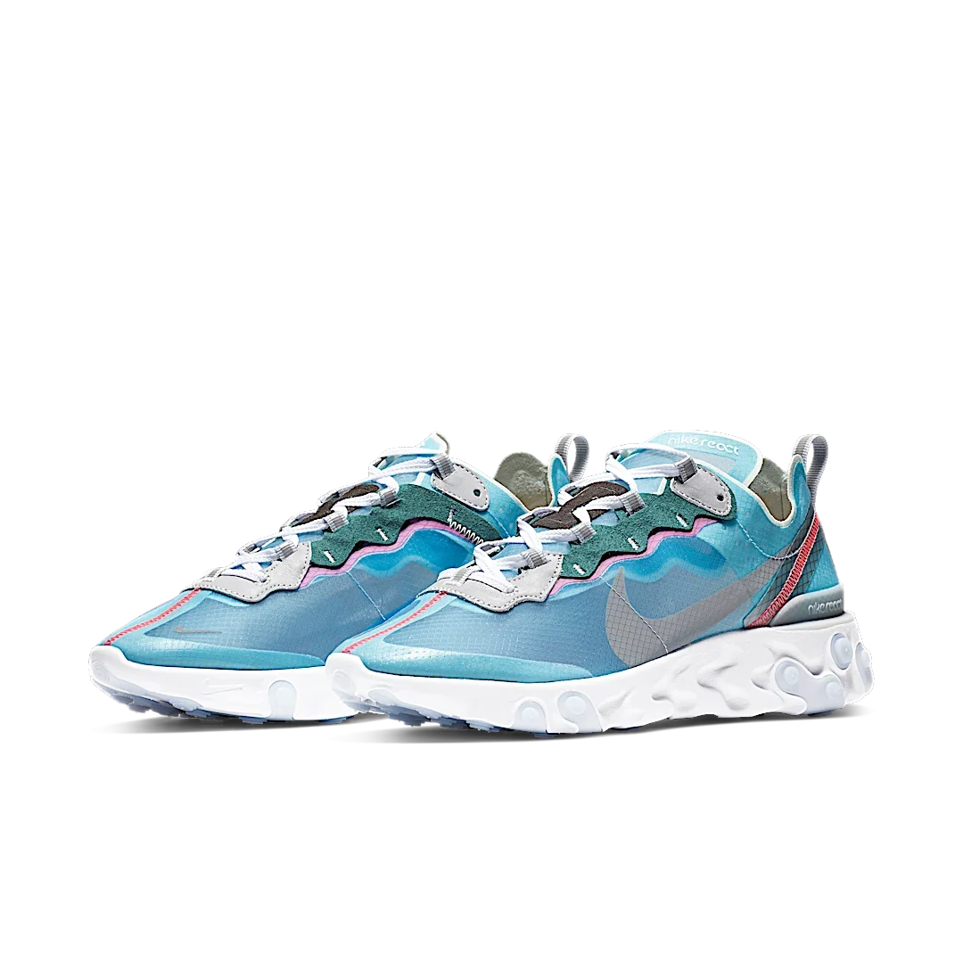 Overkicks - Nike React Element 87 Royal Tint (AQ1090-400) - vista trasera