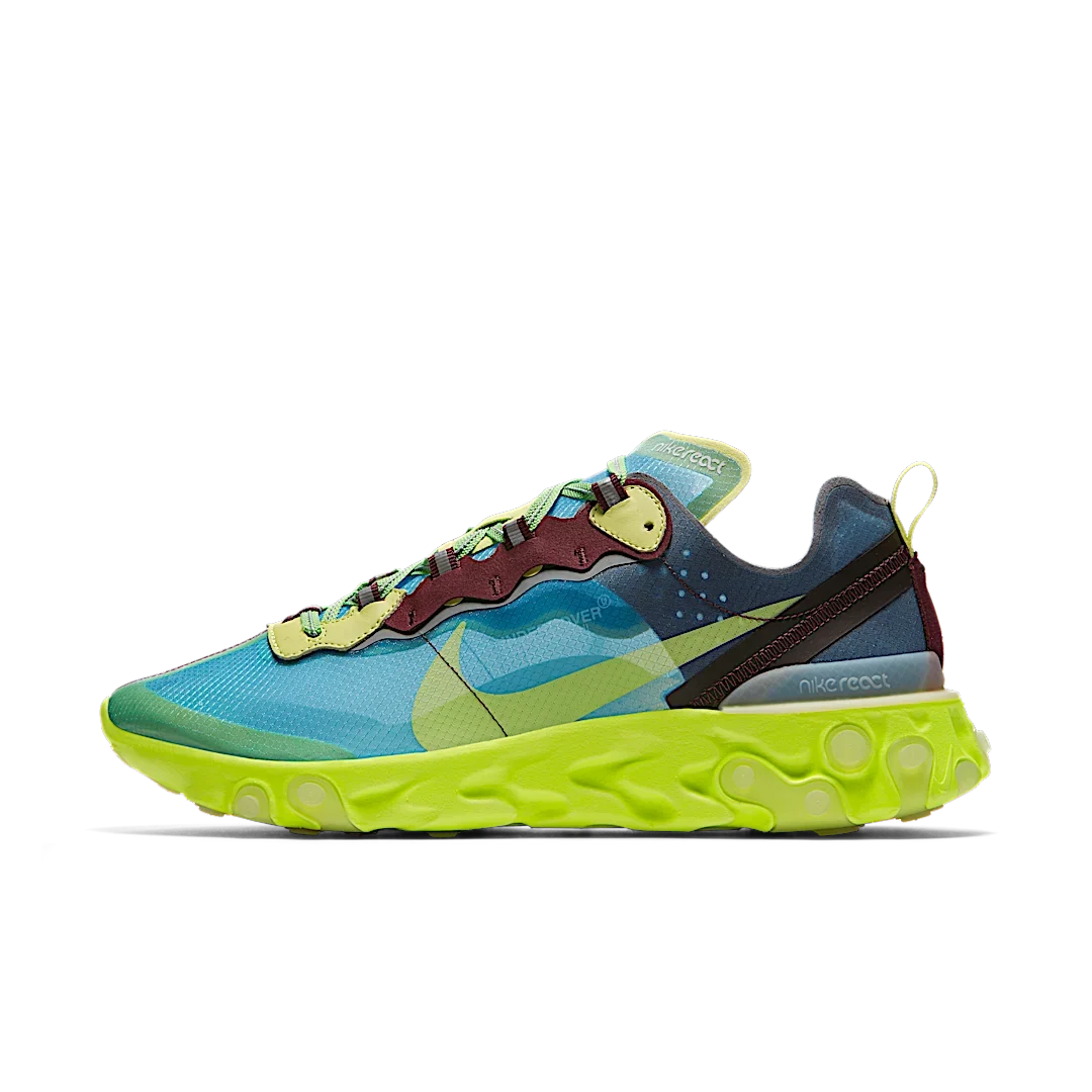 Overkicks - Nike React Element 87 Undercover Lakeside (BQ2718-400) - vista lateral