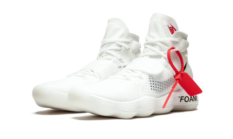 Overkicks - Nike React Hyperdunk 2017 Flyknit Off-White (AJ4578-100) - vista trasera