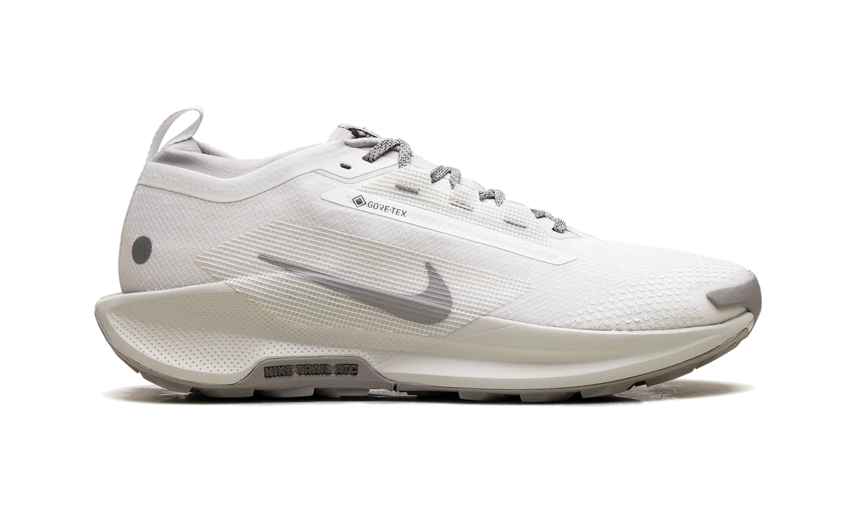 Overkicks - Nike React Pegasus Trail 5 Gore-Tex SP Summit White College Grey Bone (HQ7494-100) - detalle talon