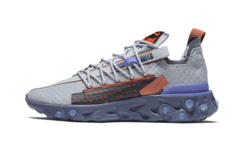 Overkicks - Nike React Runner ISPA Wolf Grey Dusty Peach (CT2692-001) - vista lateral