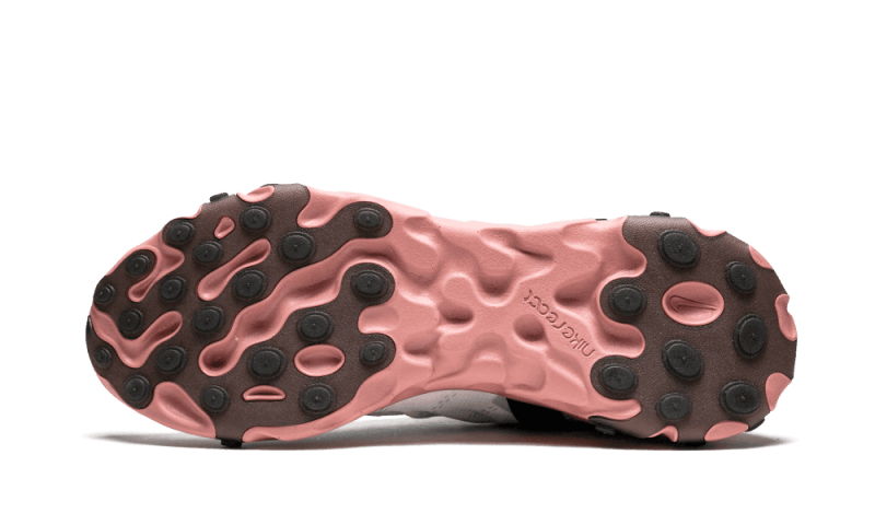 Overkicks - Nike React Runner Mid WR ISPA White Light Crimson (AT3143-100) - detalle suela