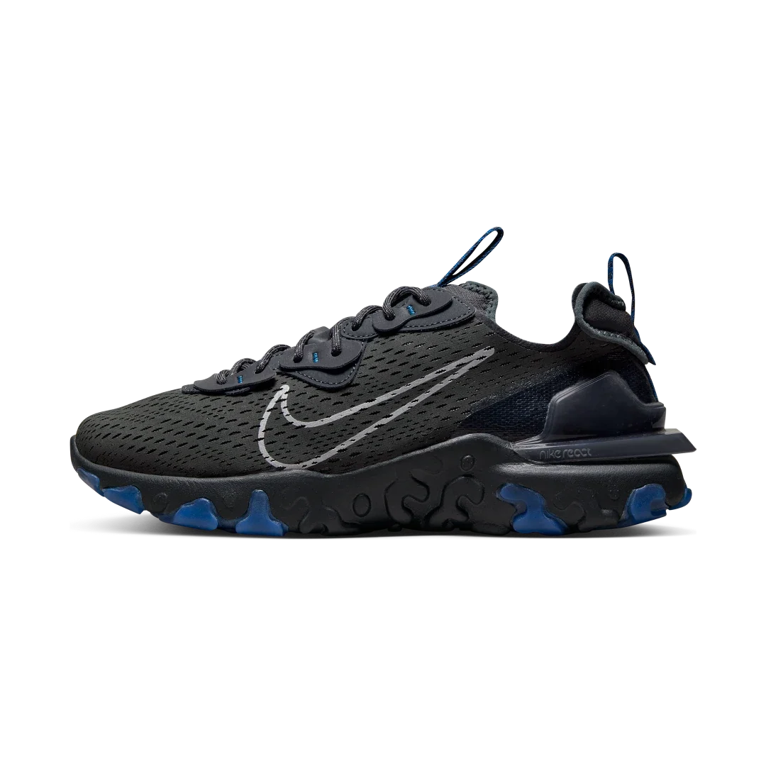 Overkicks - Nike React Vision Anthracite Industrial Blue (FV0382-001) - vista lateral