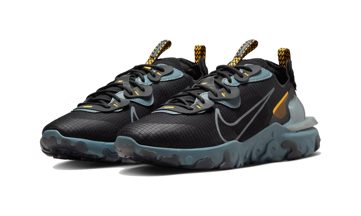 Overkicks - Nike React Vision Black Laser Orange (HQ3819-001) - vista trasera