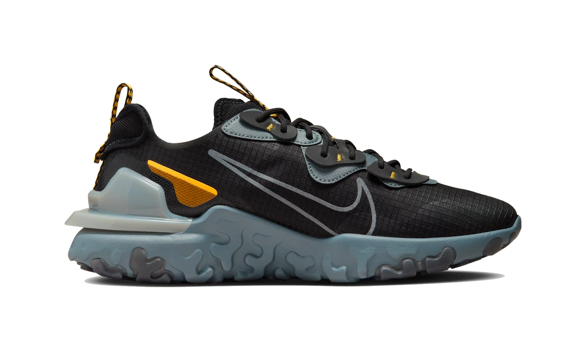 Overkicks - Nike React Vision Black Laser Orange (HQ3819-001) - detalle suela