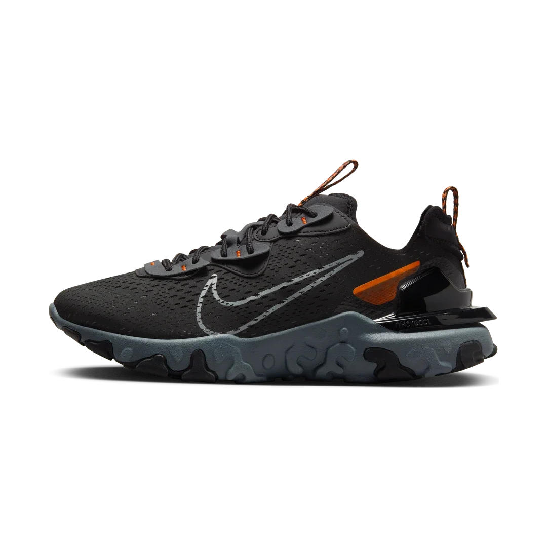 Overkicks - Nike React Vision Black Safety Orange (HJ8997-001) - vista lateral