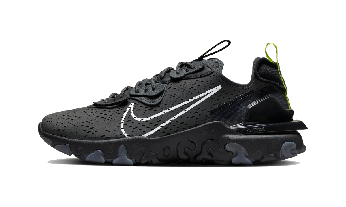 Overkicks - Nike React Vision WT Iron Grey Volt (DZ4498-001) - vista lateral
