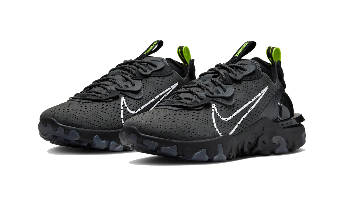 Overkicks - Nike React Vision WT Iron Grey Volt (DZ4498-001) - vista trasera