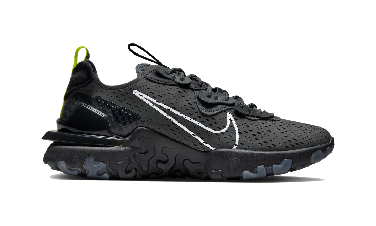 Overkicks - Nike React Vision WT Iron Grey Volt (DZ4498-001) - detalle suela