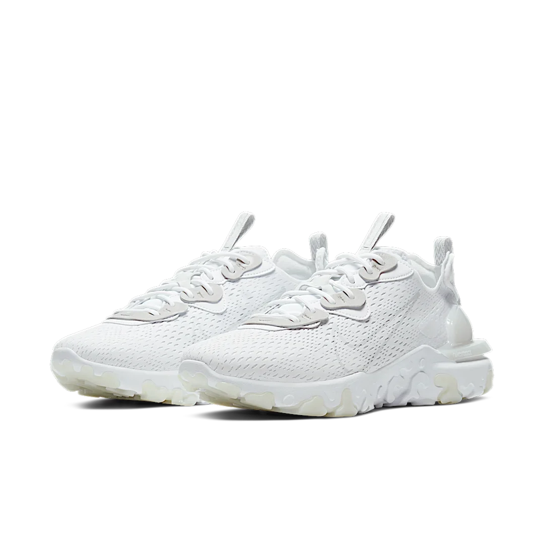 Overkicks - Nike React Vision White Light Smoke Grey (CD4373-101) - vista trasera