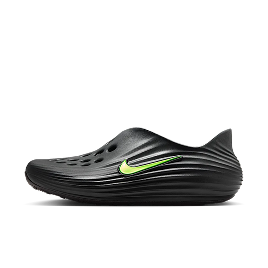 Overkicks - Nike ReactX Rejuven8 Black Cool Grey Volt (HV5060-003) - vista lateral
